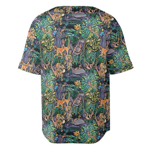 Best Friends Forever Mowgli and Baloo The Jungle Book Unisex Baseball Jersey