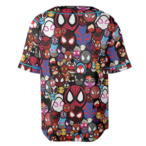 Spide-Mania Spider-Verse Unisex Baseball Jersey