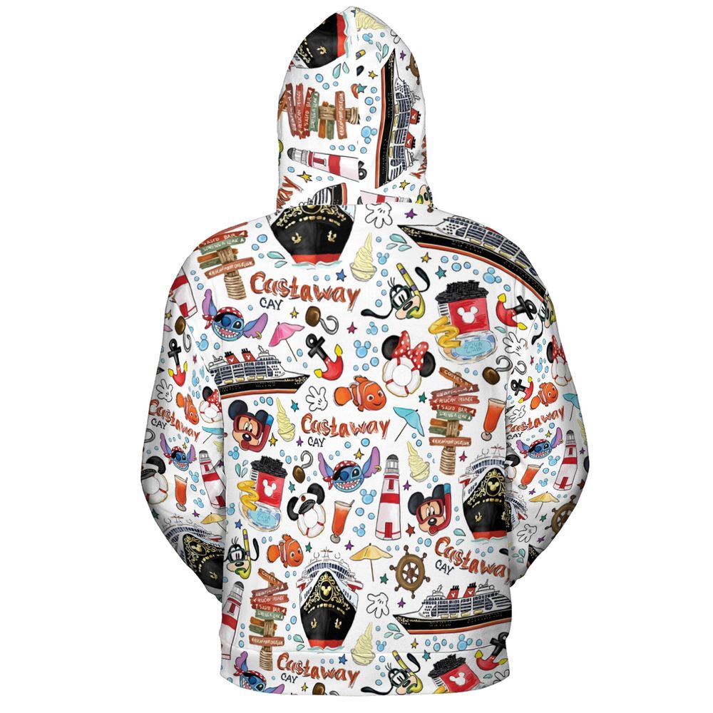 All-over Print Hoodie - VV39MN3A -  - 4