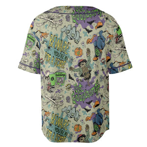 Beware You're In For A Scare Goosebumps Unisex Baseball Jersey