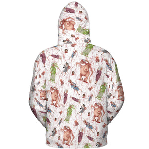 Braindead Dead Alive In North America All-over Print Hoodie