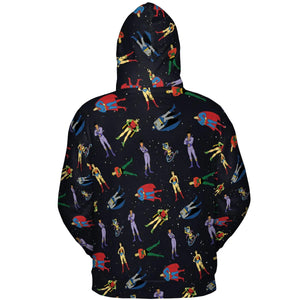 The Super Powers Team Super Friends All-over Print Hoodie
