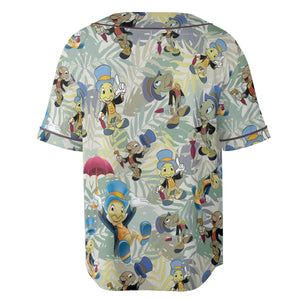 Jiminy Cricket Pinocchio Unisex Baseball Jersey