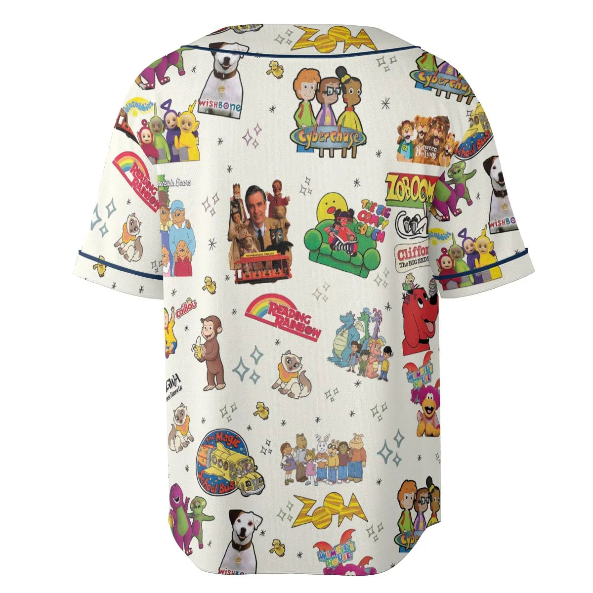 If You Were A PBS Kid Unisex Baseball Jersey