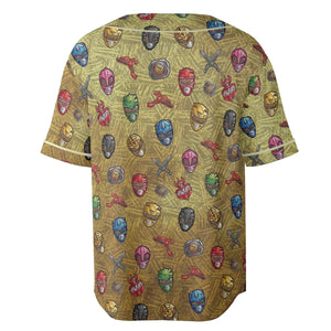 Power Team Mighty Morphin Power Rangers Unisex Baseball Jersey