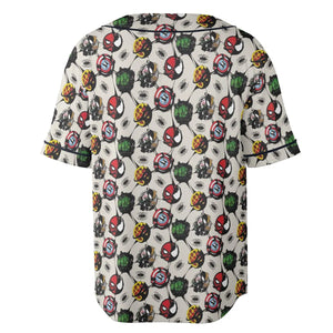 Teenage Mutant Ninja Turtles Pattern Unisex Baseball Jersey