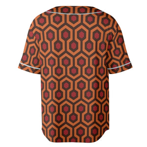 The Overlook Pattern The Shining Unisex Baseball Jersey