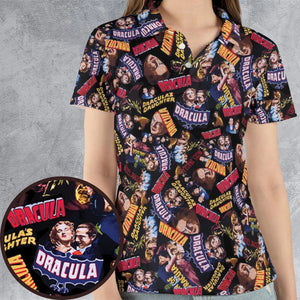 Classic Horror Films AOP Men/Women Polo Shirt