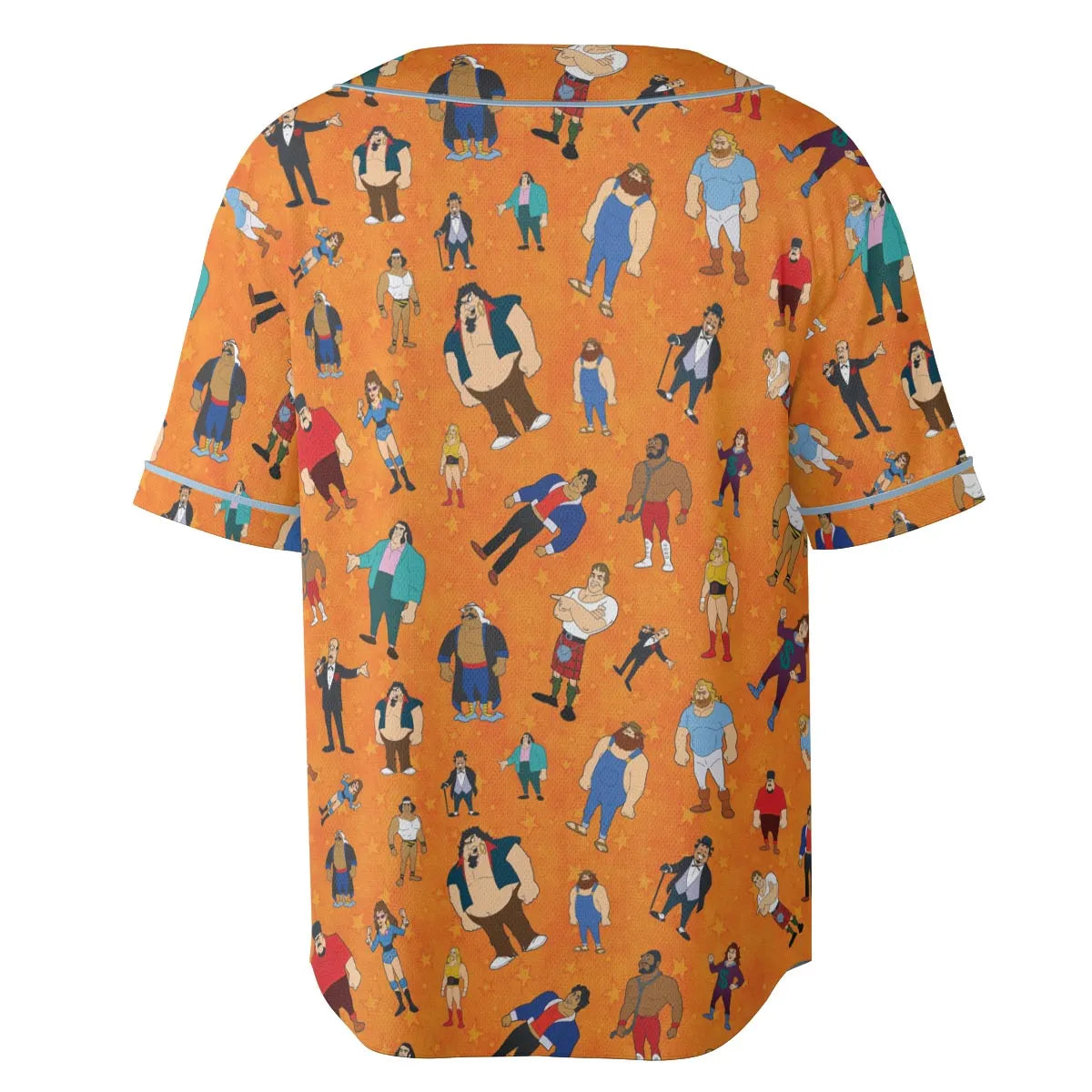 80s Hulk Rock 'n' Wrestling Characters Unisex Baseball Jersey