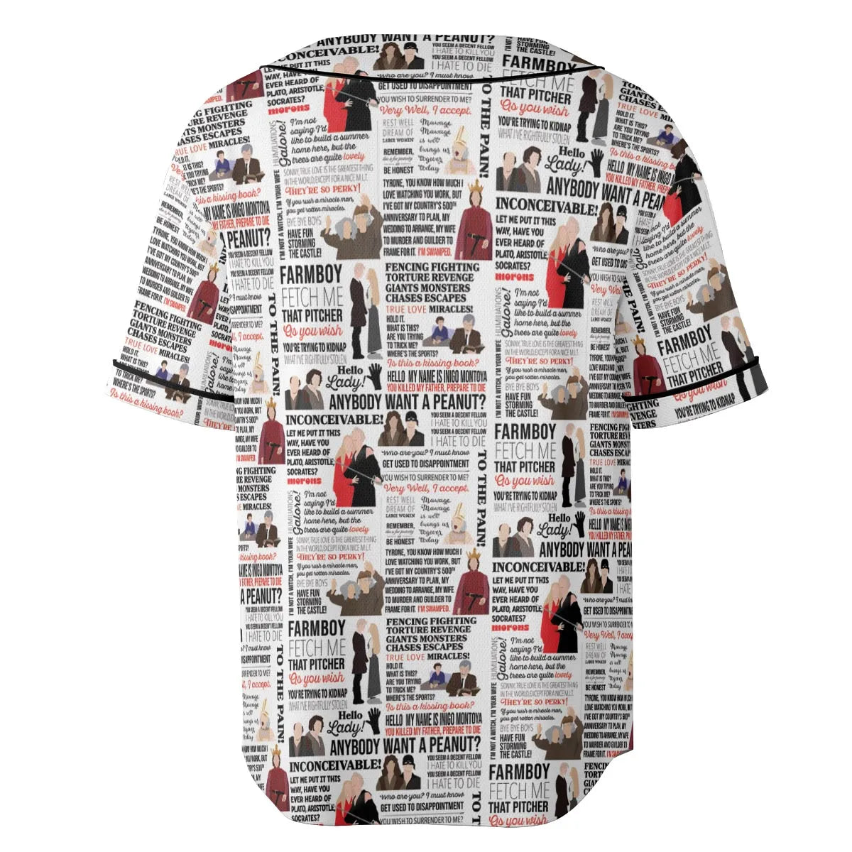 Inconceivable Quotes Unisex Baseball Jersey