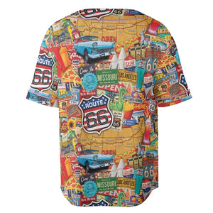 Main State of America Unisex Baseball Jersey