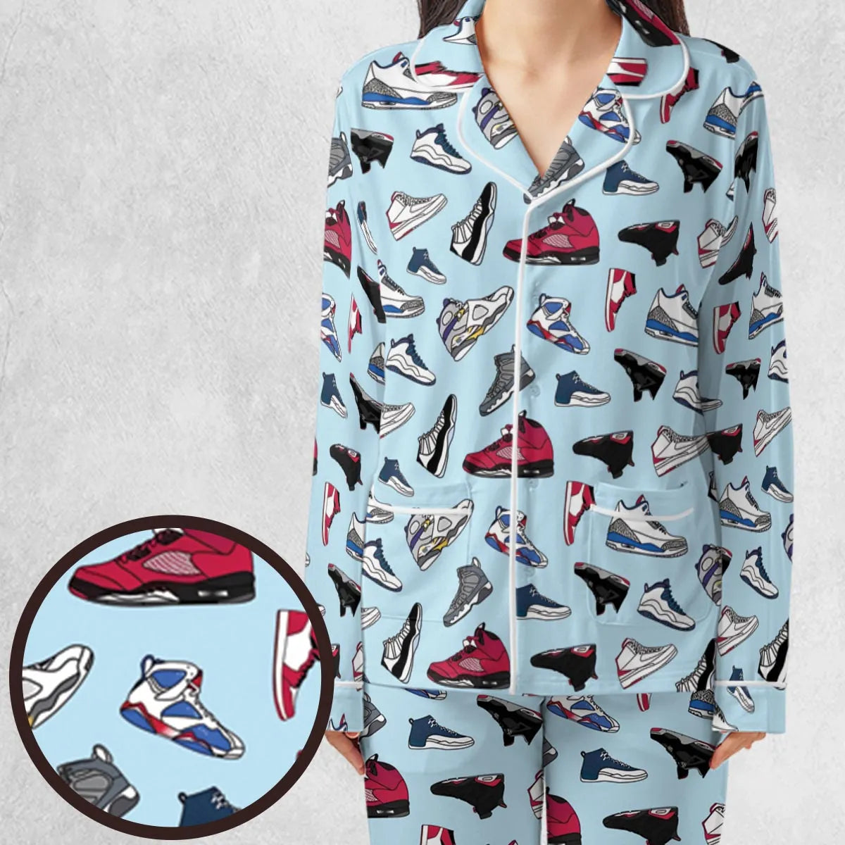Sneaker Freak Pajamas Set