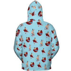Wrestle Style Nacho Libre All-over Print Hoodie