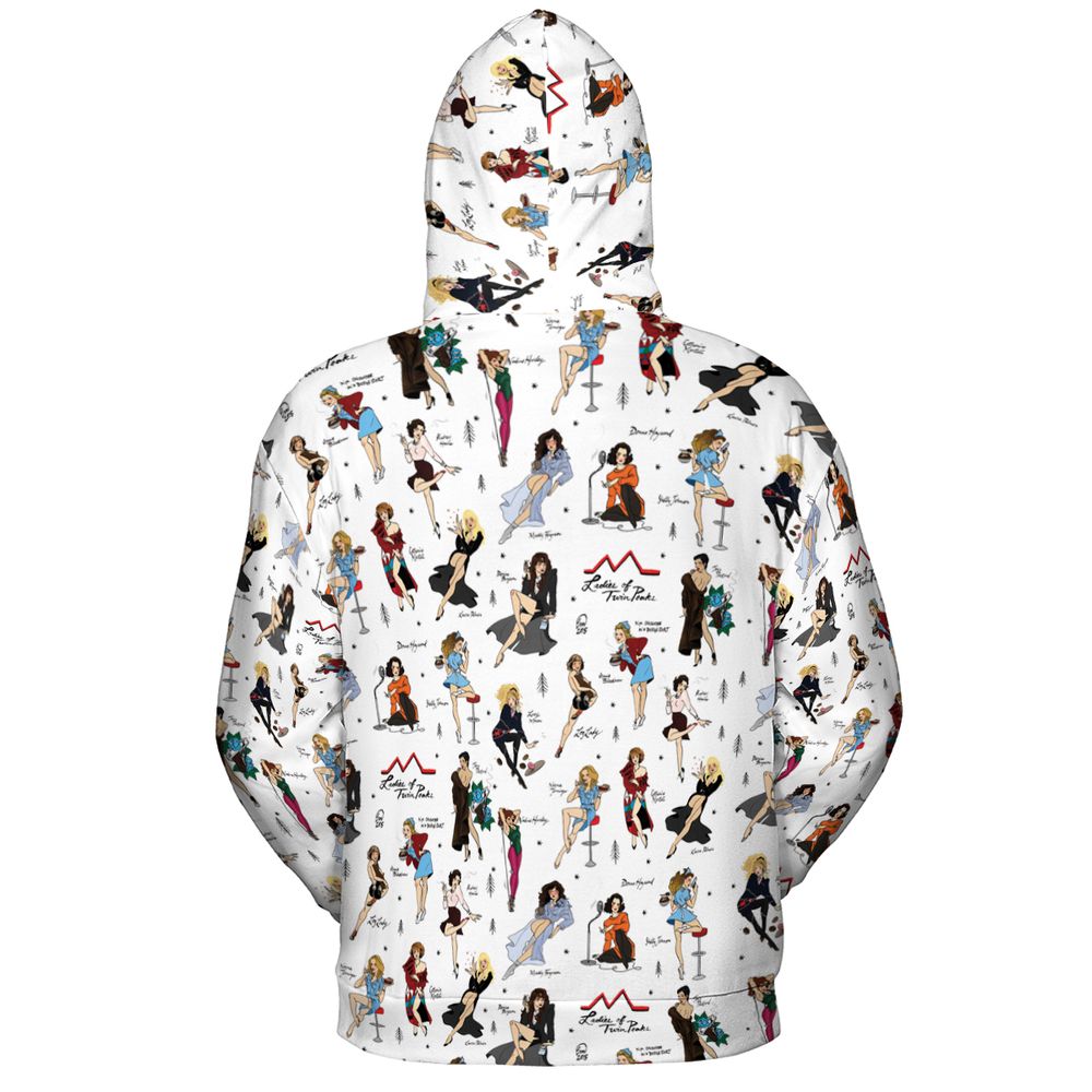 All-over Print Hoodie - 51BPFQHL -  - 4