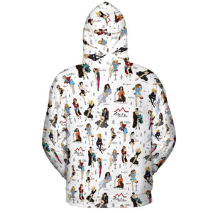 All-over Print Hoodie - 51BPFQHL -  - 4