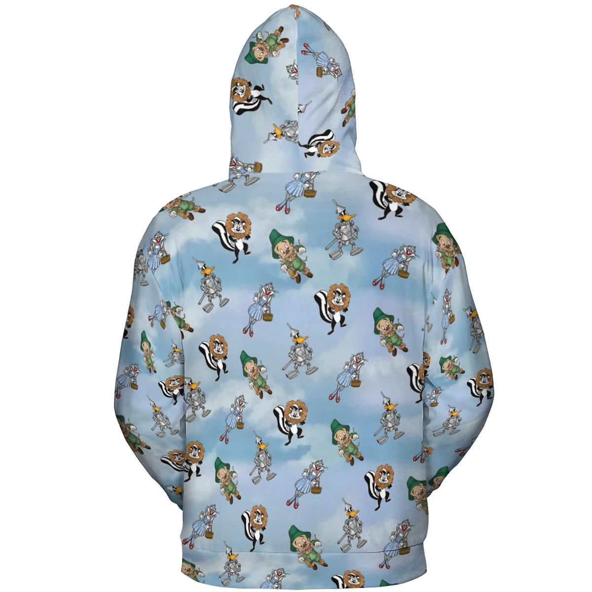 The Wizard Of Draws Looney Tunes All-over Print Hoodie