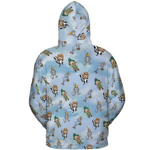 The Wizard Of Draws Looney Tunes All-over Print Hoodie