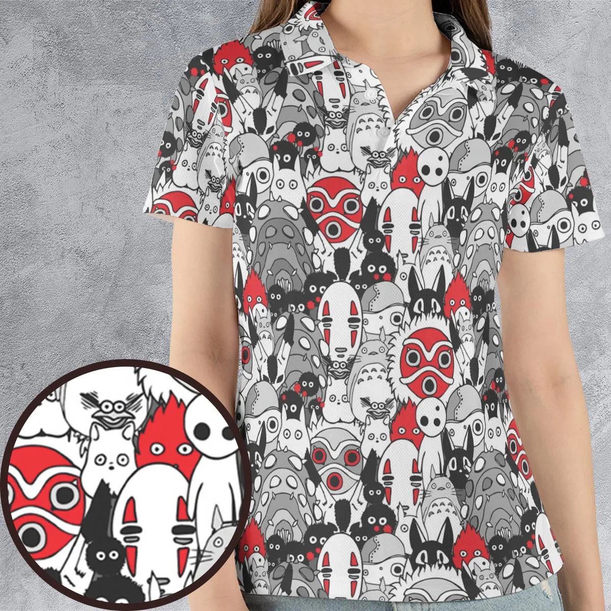 Magic Beasts AOP Men/Women Polo Shirt