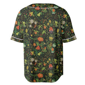 Grass Pokemon Patterns Unisex Baseball Jersey