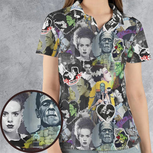 Forever Frankenstein AOP Men/Women Polo Shirt