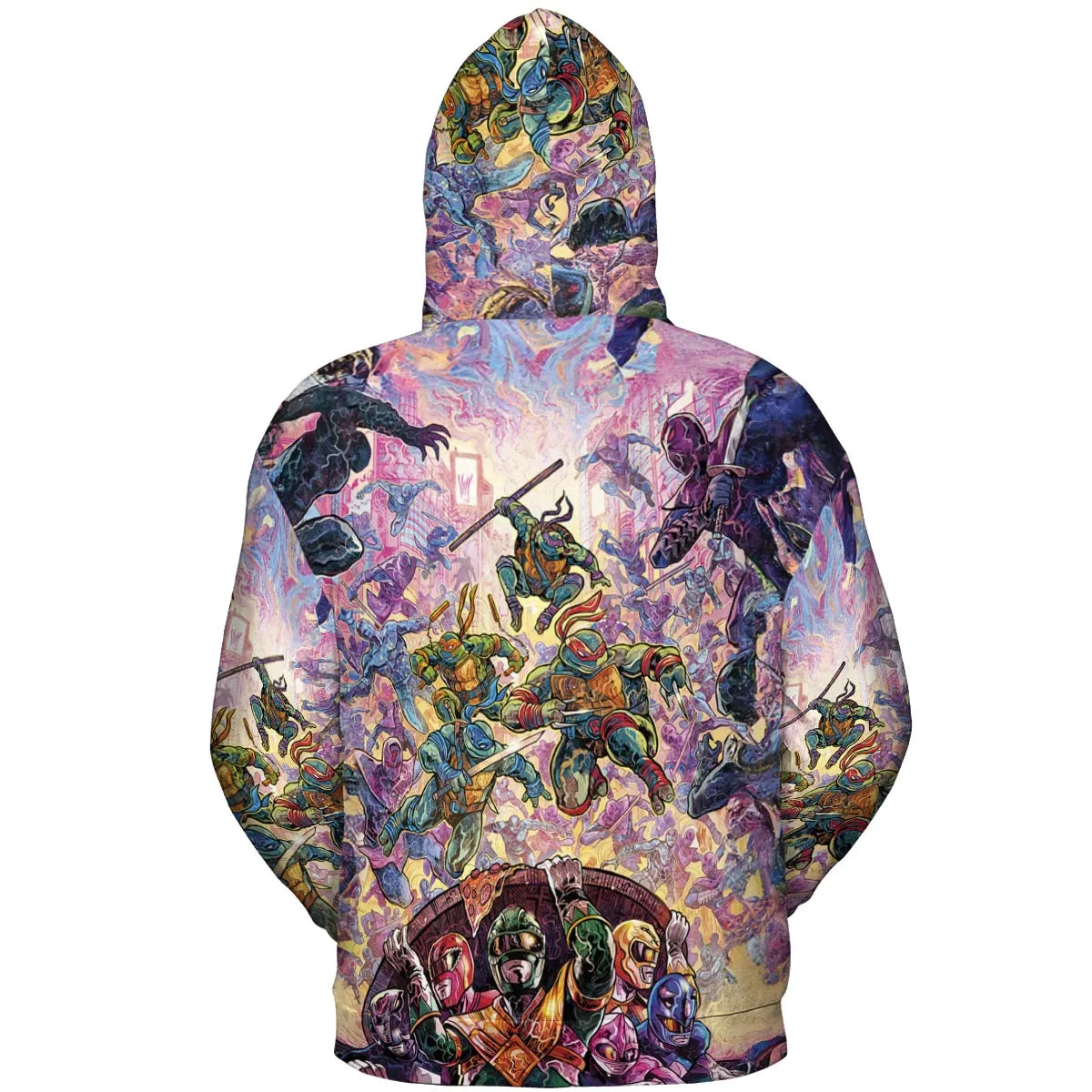 Shell Yeah Teenage Mutant Ninja Turtles All-over Print Hoodie