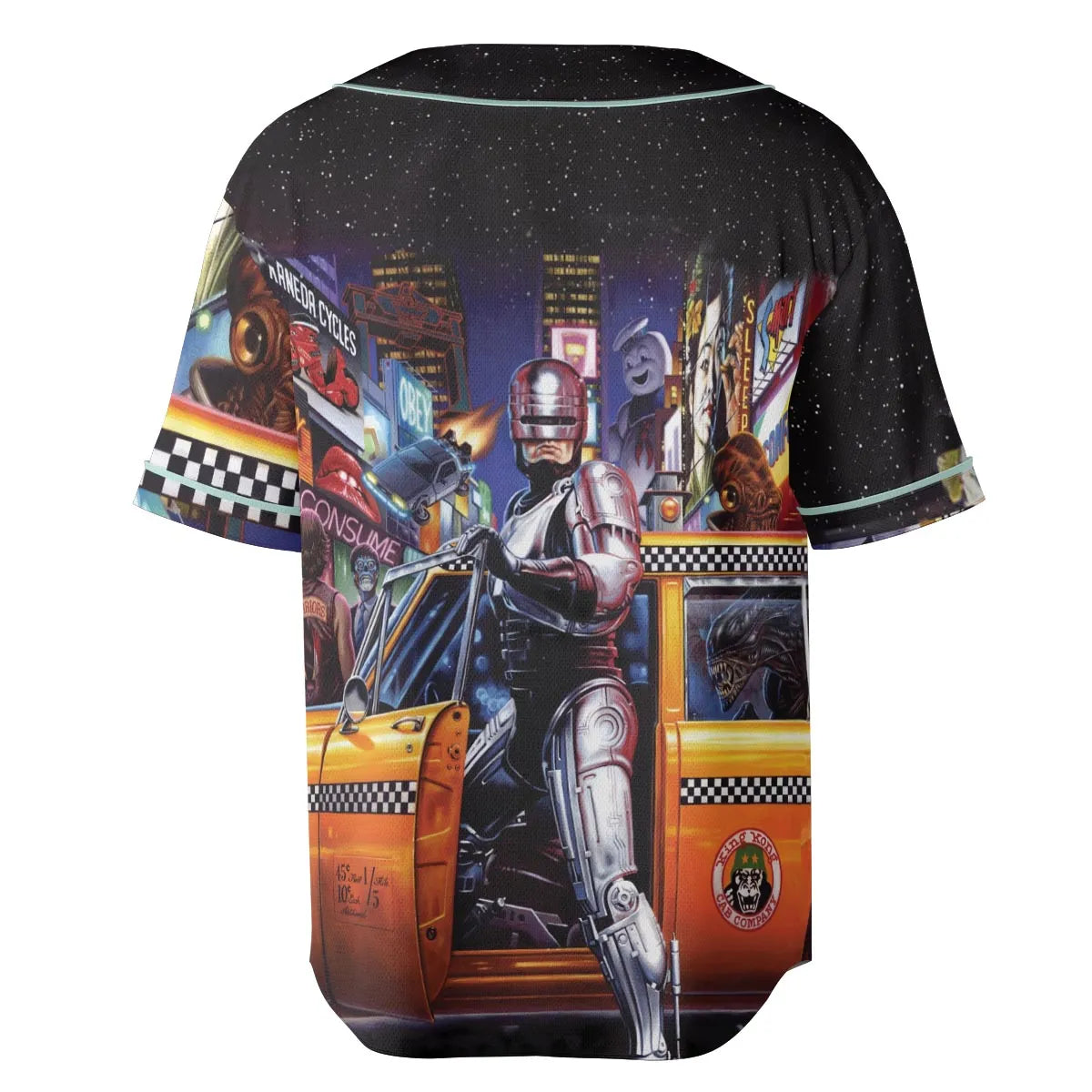 Movies Mashup Unisex Baseball Jersey