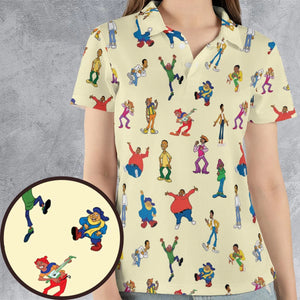 Fat Albert and the Cosby Kids AOP Men/Women Polo Shirt