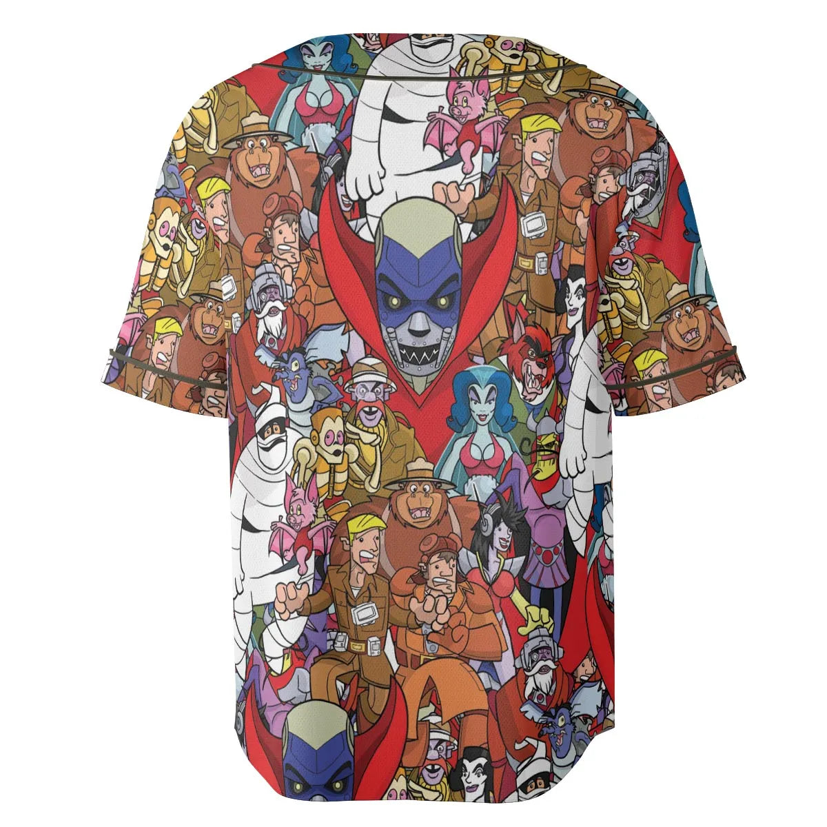 Ghostbusters Animated Series Characters Unisex Baseball Jersey