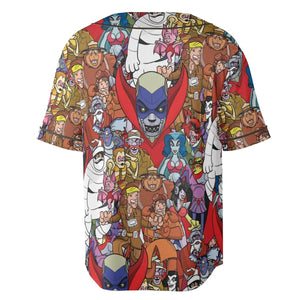 Ghostbusters Animated Series Characters Unisex Baseball Jersey