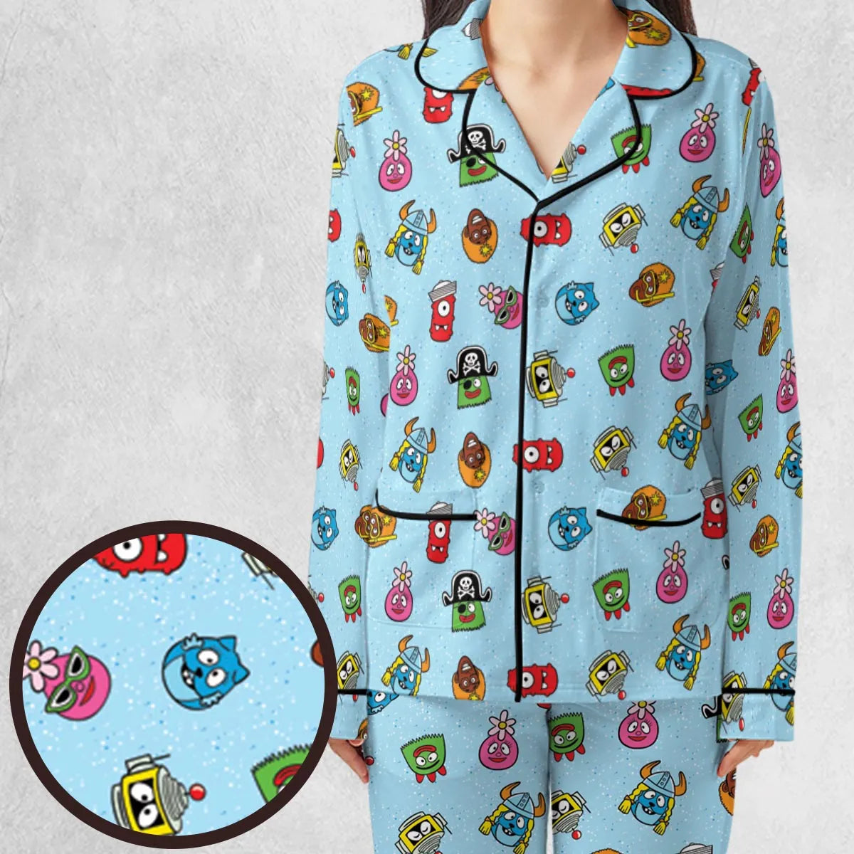 Yo Gabba Gabba Star Wars Mashup Pajamas Set