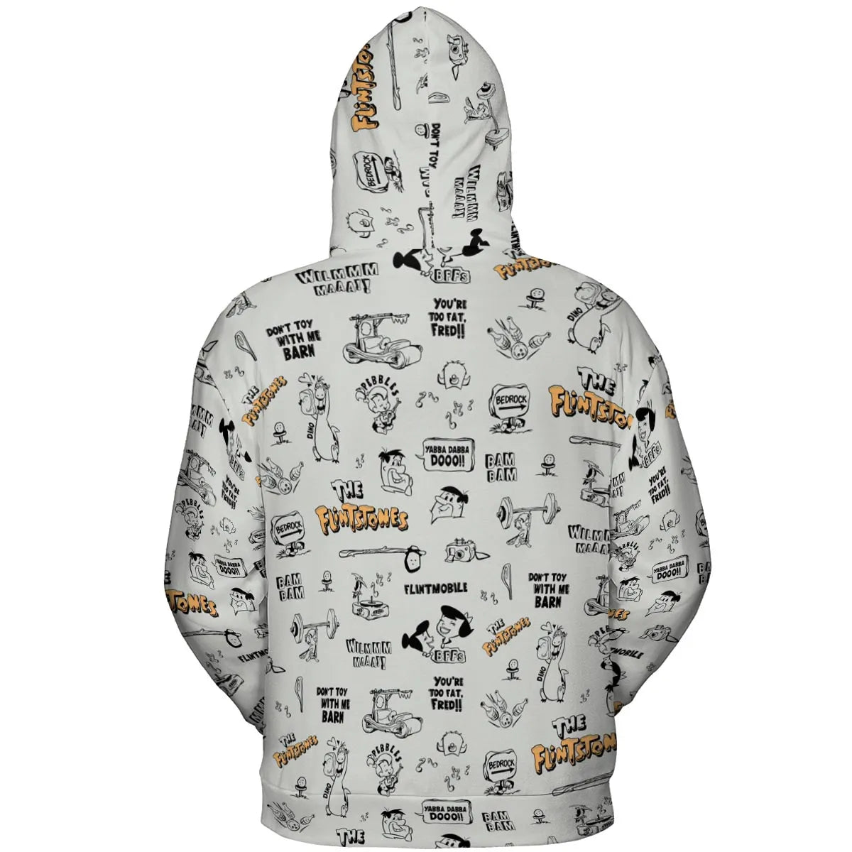 Don't Toy with Me Barn The Flintstones All-over Print Hoodie