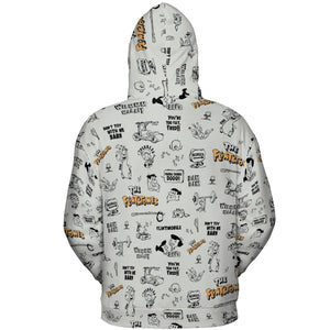 Don't Toy with Me Barn The Flintstones All-over Print Hoodie