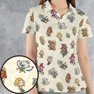 Link Look The Legend of Zelda AOP Men/Women Polo Shirt