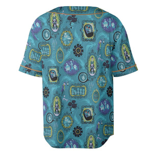 Haunted Mansion Pattern Unisex Baseball Jersey