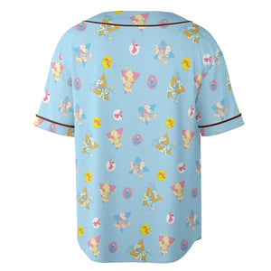 Rocko and Spunky Pattern Rocko's Modern Life Unisex Baseball Jersey