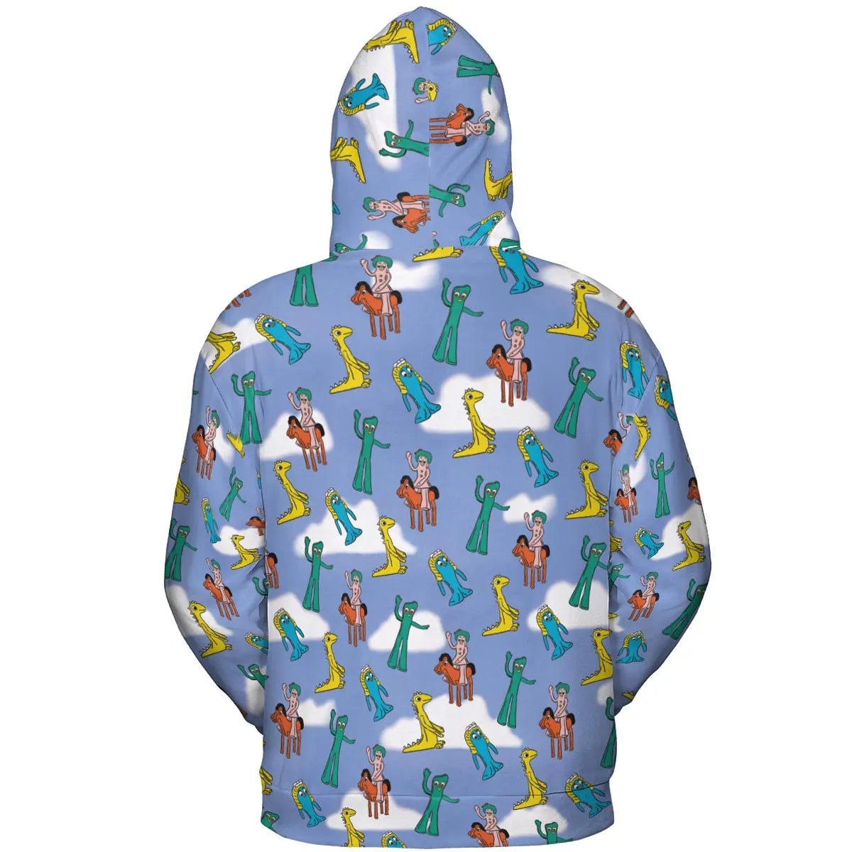 Gumby Characters All-over Print Hoodie