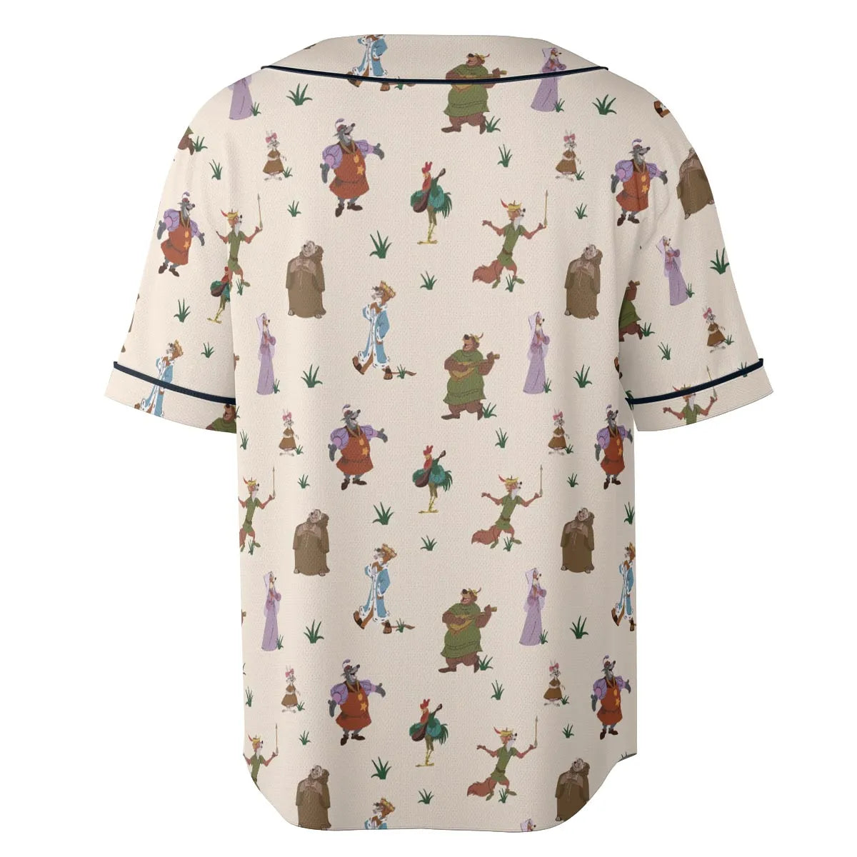 Oo-de-lally Robin Hood Characters Unisex Baseball Jersey