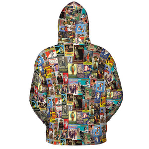 All-over Print Hoodie - Q67WKZTX -  - 4