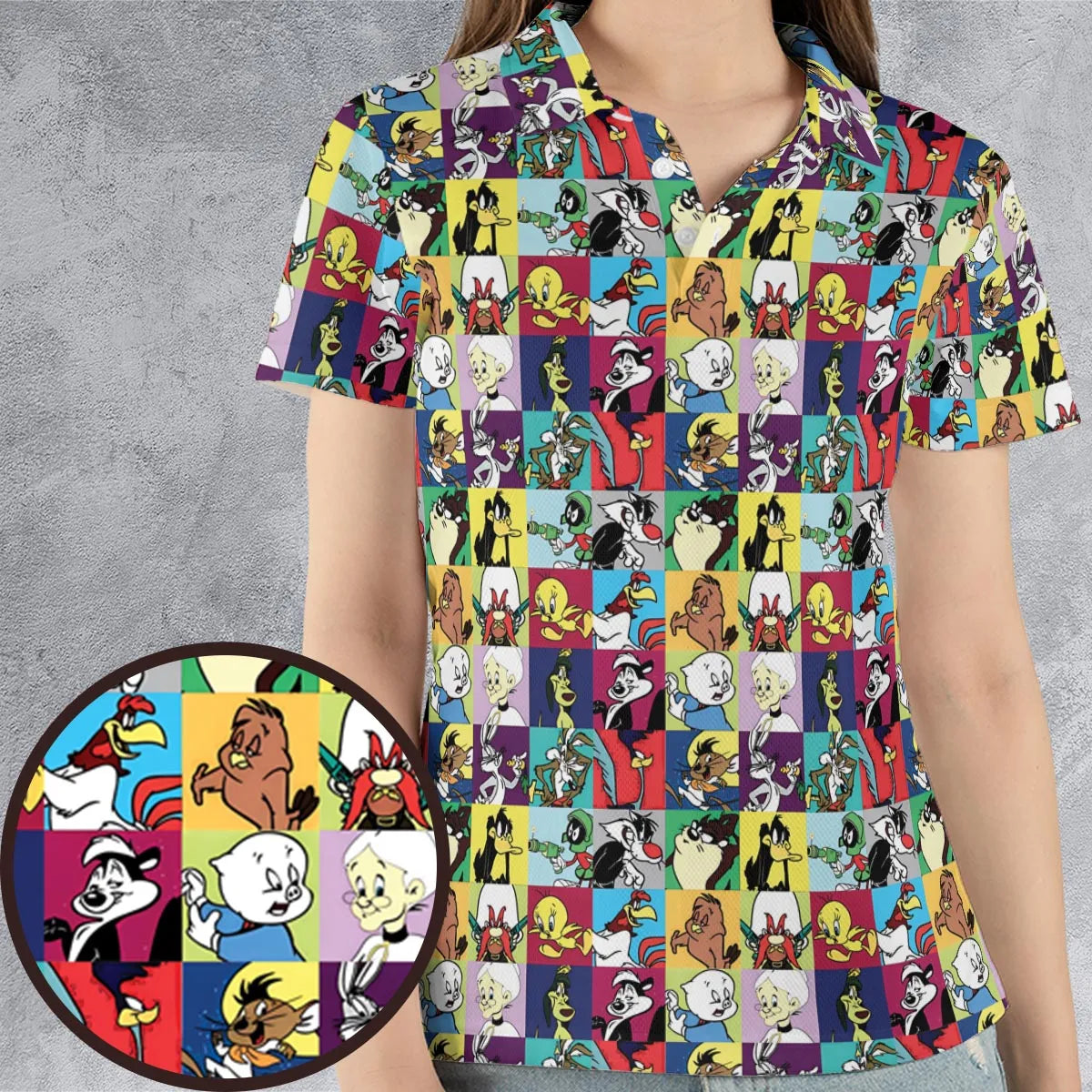 Saturday Morning Nostalgia AOP Men/Women Polo Shirt