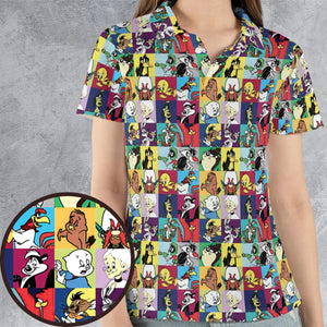 Saturday Morning Nostalgia AOP Men/Women Polo Shirt