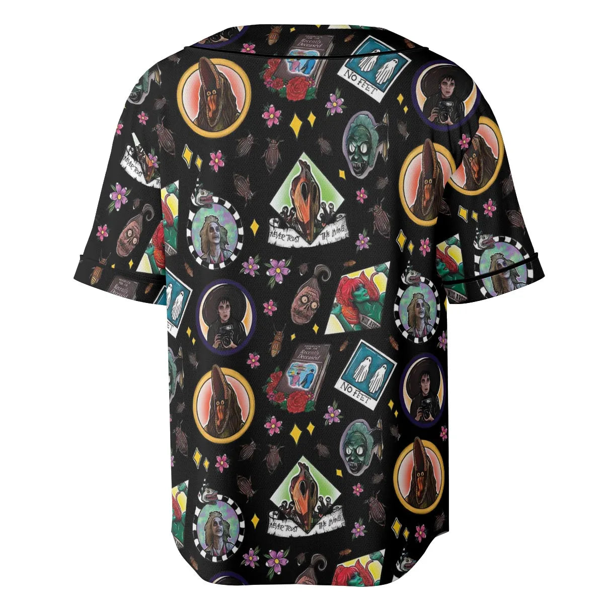 Showtime Beetlejuice Themed Unisex Baseball Jersey