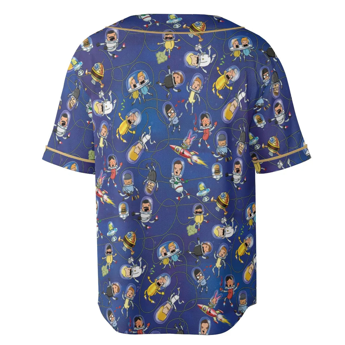 Outer Space Bob's Burgers Unisex Baseball Jersey
