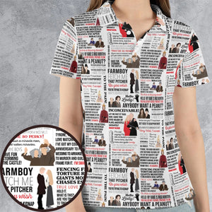 Inconceivable Quotes AOP Men/Women Polo Shirt