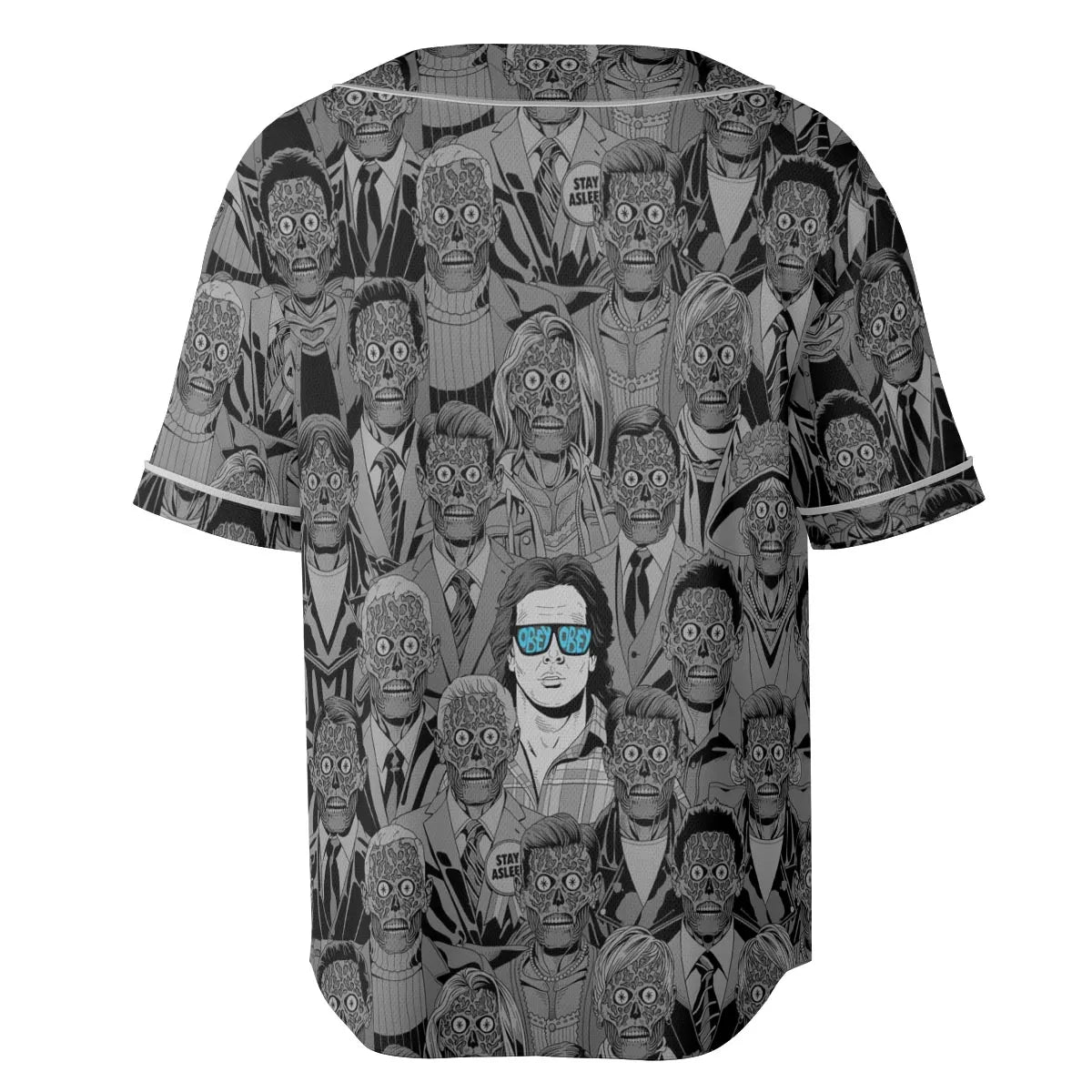 Obey Consume They Live Unisex Baseball Jersey