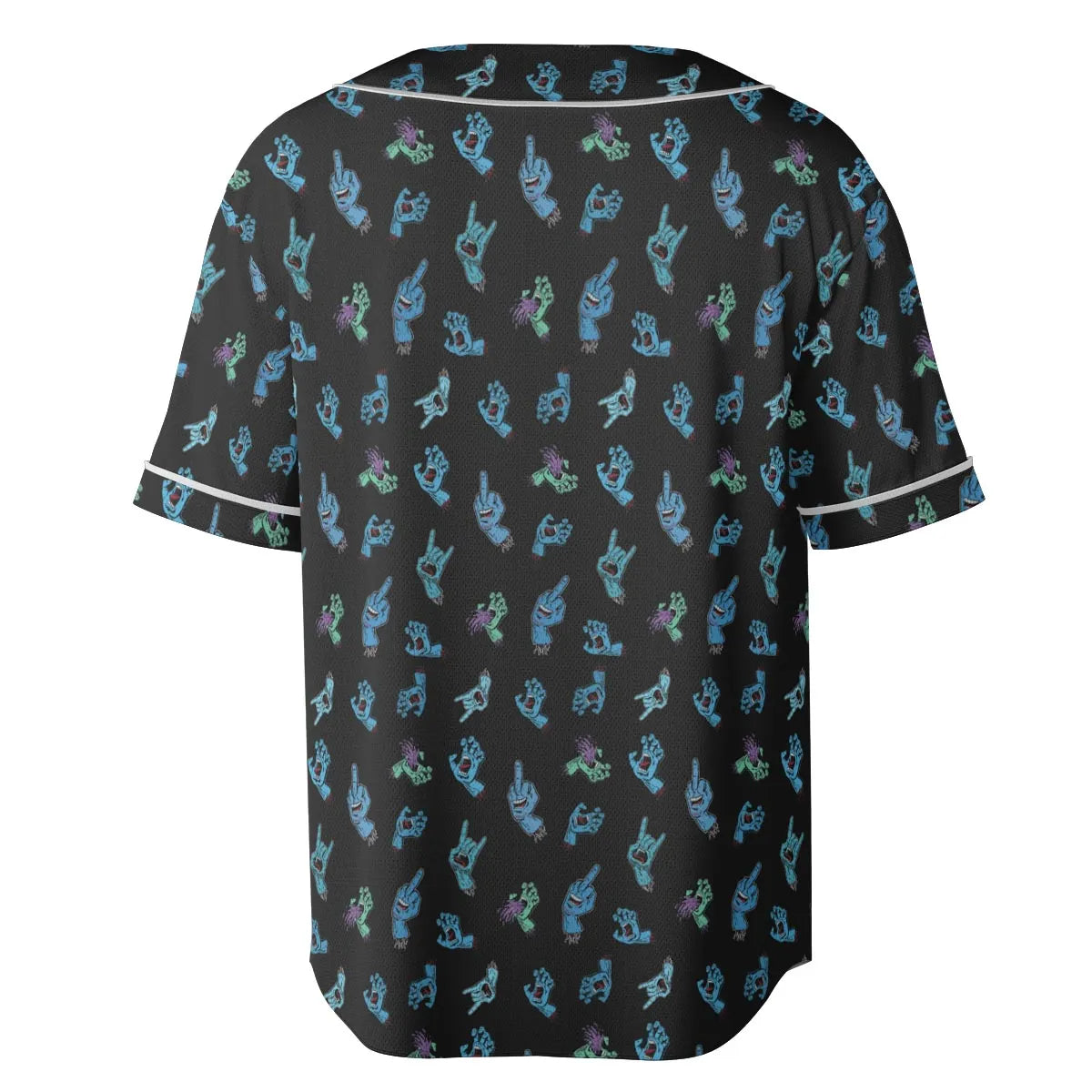 Santa Cruz Screaming Hand Unisex Baseball Jersey