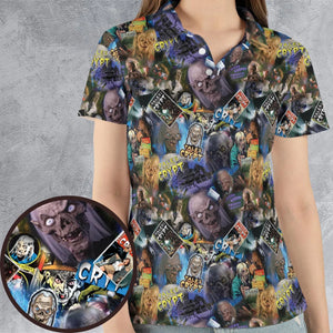 Tales from the Crypt AOP Men/Women Polo Shirt