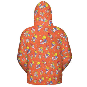 All-over Print Hoodie - HNFEB2AB -  - 4