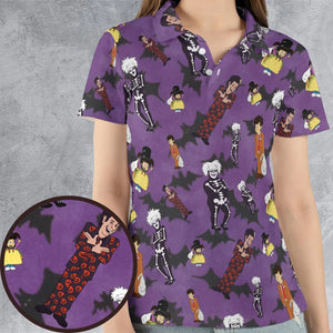 SNL David S. Pumpkins Animated Special AOP Men/Women Polo Shirt