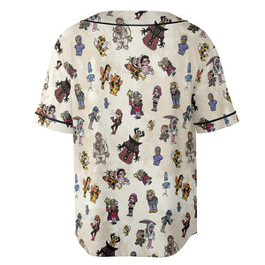 V Is For Venture The Venture Bros Villains Unisex Baseball Jersey