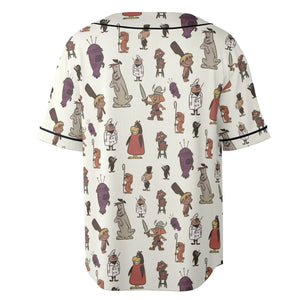 The Ruff and Reddy Show Unisex Baseball Jersey